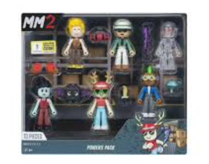 Murder Mystery 2 Dev Series Powers Pack – Mix & Match 13-Piece Figure Set