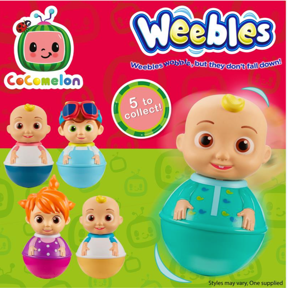 Cocomelon Weebles Figure – Wibbly Wobbly Fun for Little Ones!