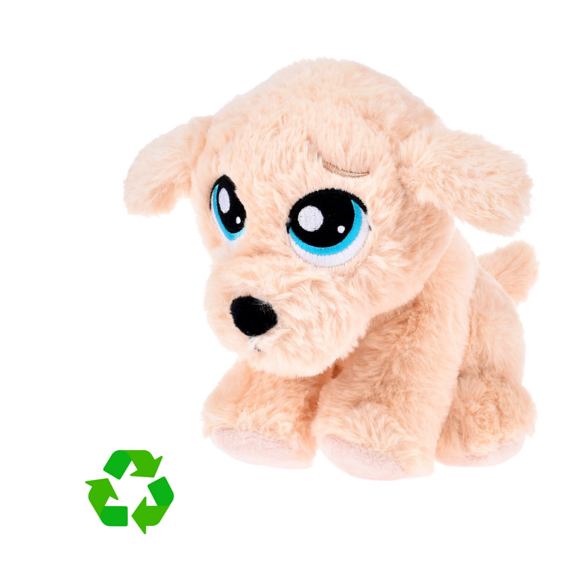 Recyclings Resoftables – Dog Plush Made from 100% Recycled Plastic!
