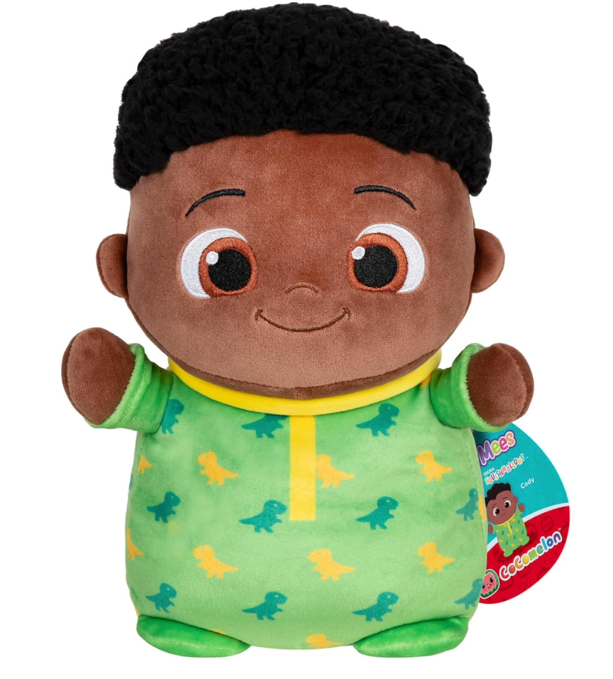 Squishmallows HugMees CoComelon Cody Plush Toy – Super-Soft Cuddles in a Cute Pyjama Onesie!
