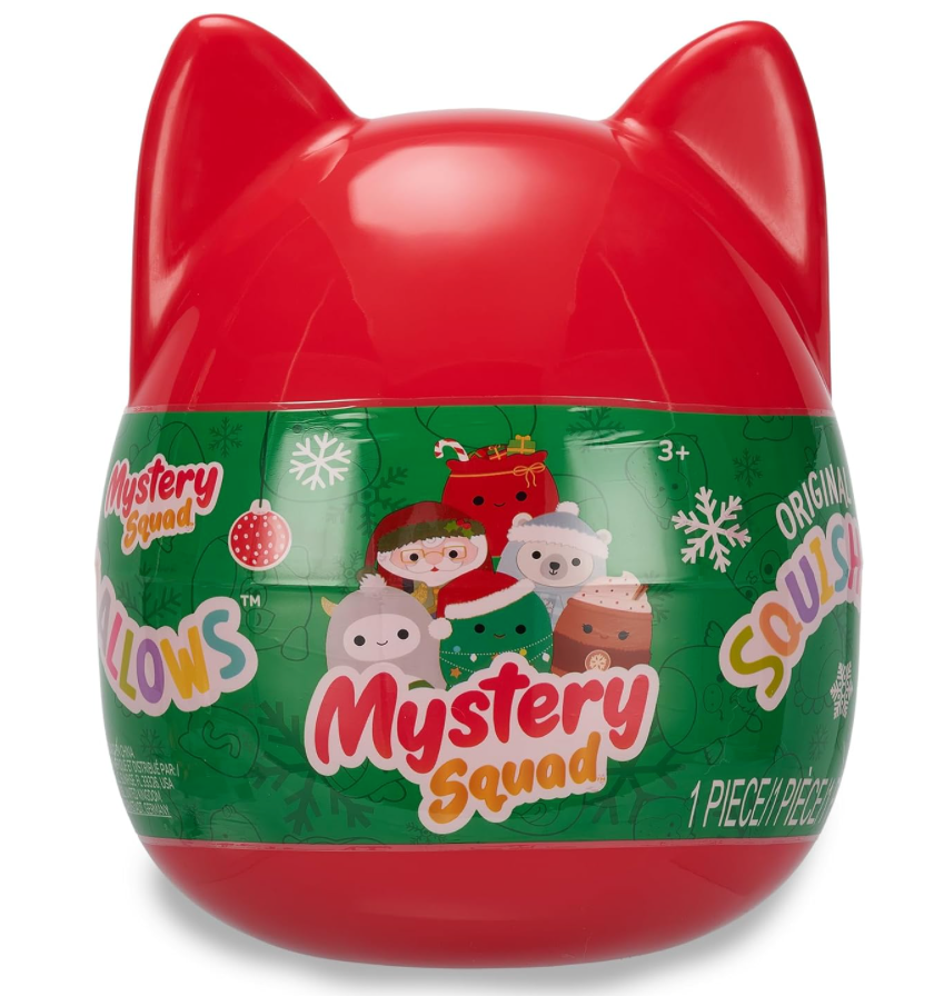 Squishmallows Original Mystery Holiday 8" Soft Toy - Mystery Plush Surprise