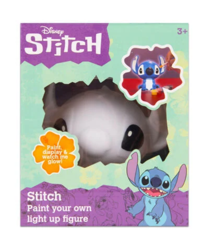 Paint Your Own Light Up Figure: Stitch | Creative Disney Craft Set for Kids