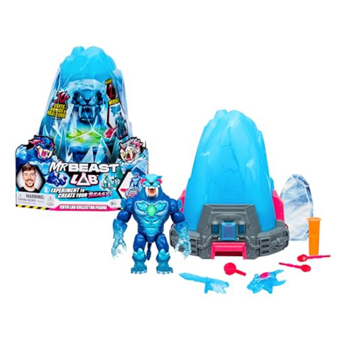 MrBeast Lab Cryo Interactive Big Cat Figure – Cryo Panther or Cryo Tiger