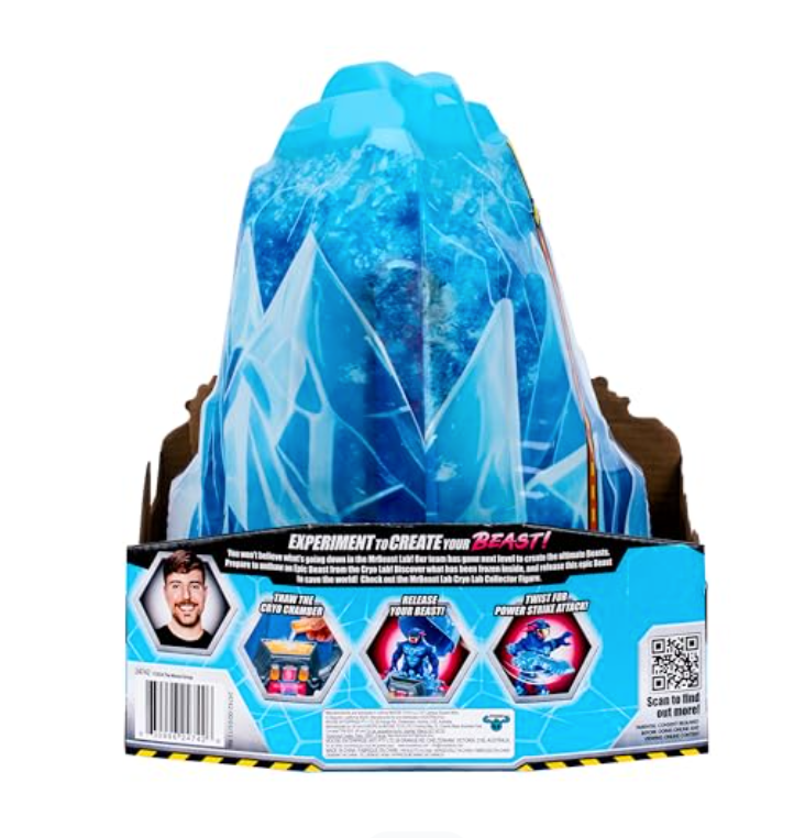 MrBeast Lab Cryo Interactive Big Cat Figure – Cryo Panther or Cryo Tiger