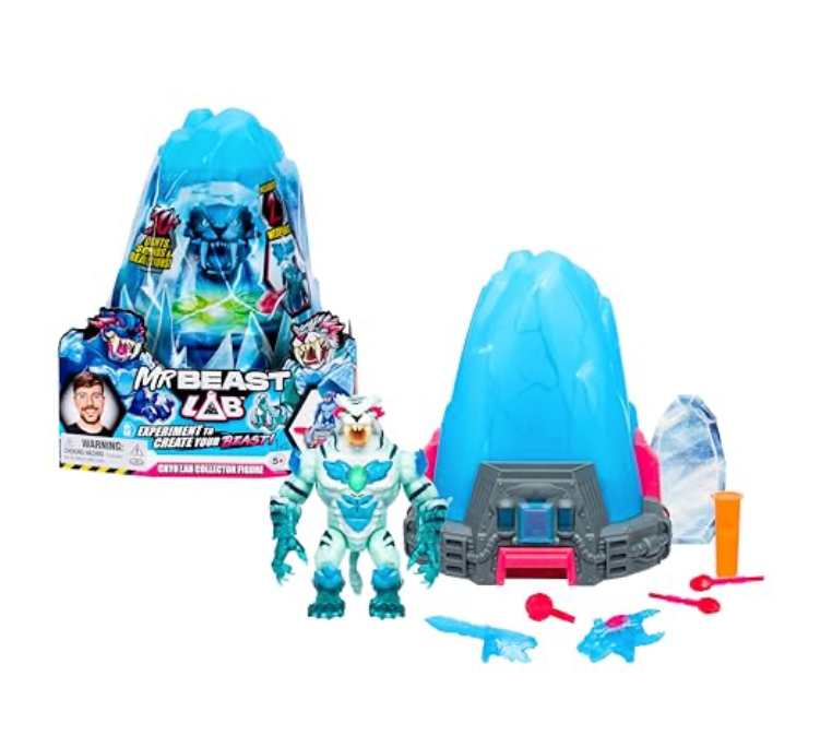 MrBeast Lab Cryo Interactive Big Cat Figure – Cryo Panther or Cryo Tiger