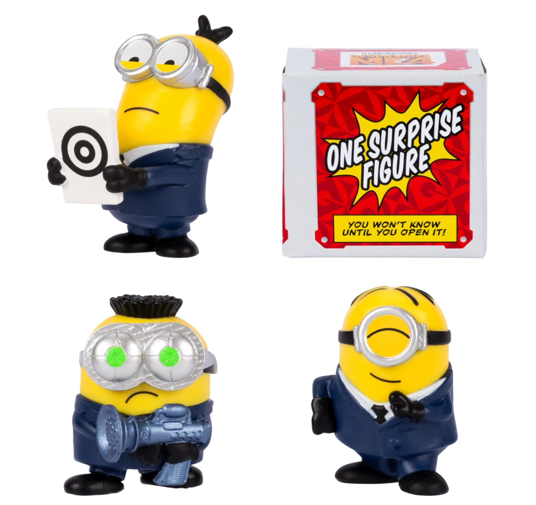 Despicable Me 4 β Minions AVL Squad Collectible Figure 4-Pack