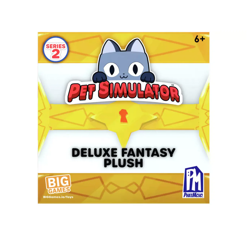 Pet Simulator X Series 2 – 8" Blind Box Deluxe Fantasy Plush with DLC