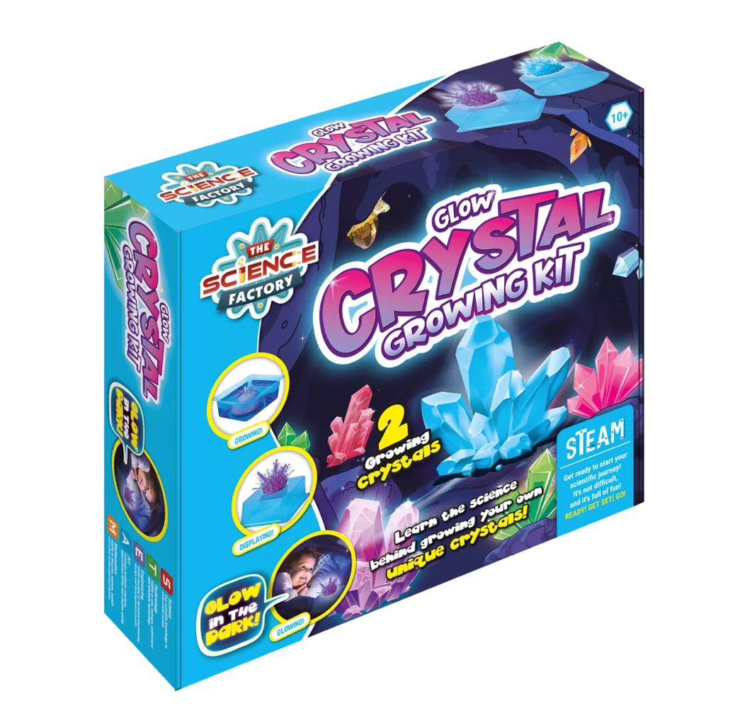 Craft Kit – Make Your Own Crystals (Large Set) – Big Science Fun for Kids