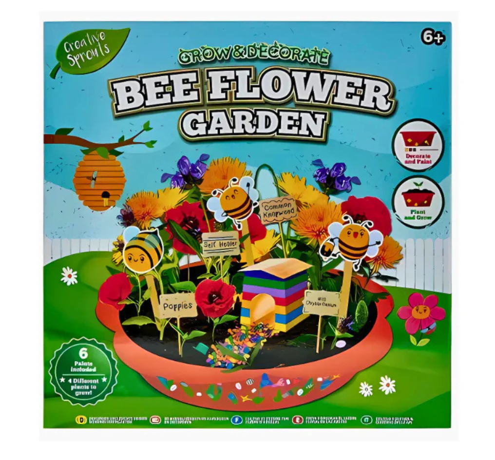 Grow Your Own Bee Garden – Plant, Decorate & Learn Through Nature