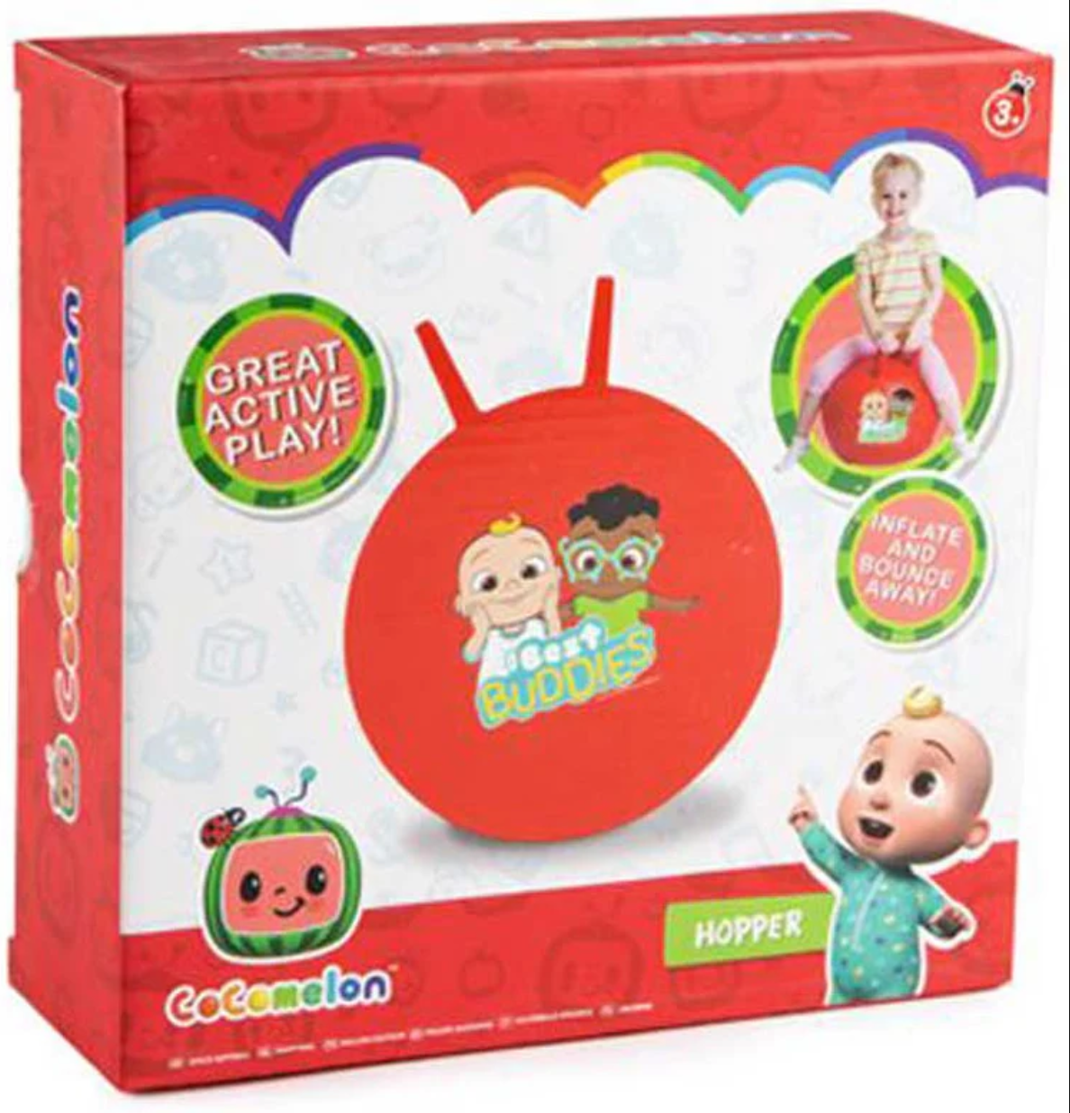 Cocomelon Inflatable Hopper – Bounce, Play & Laugh with JJ and Friends!