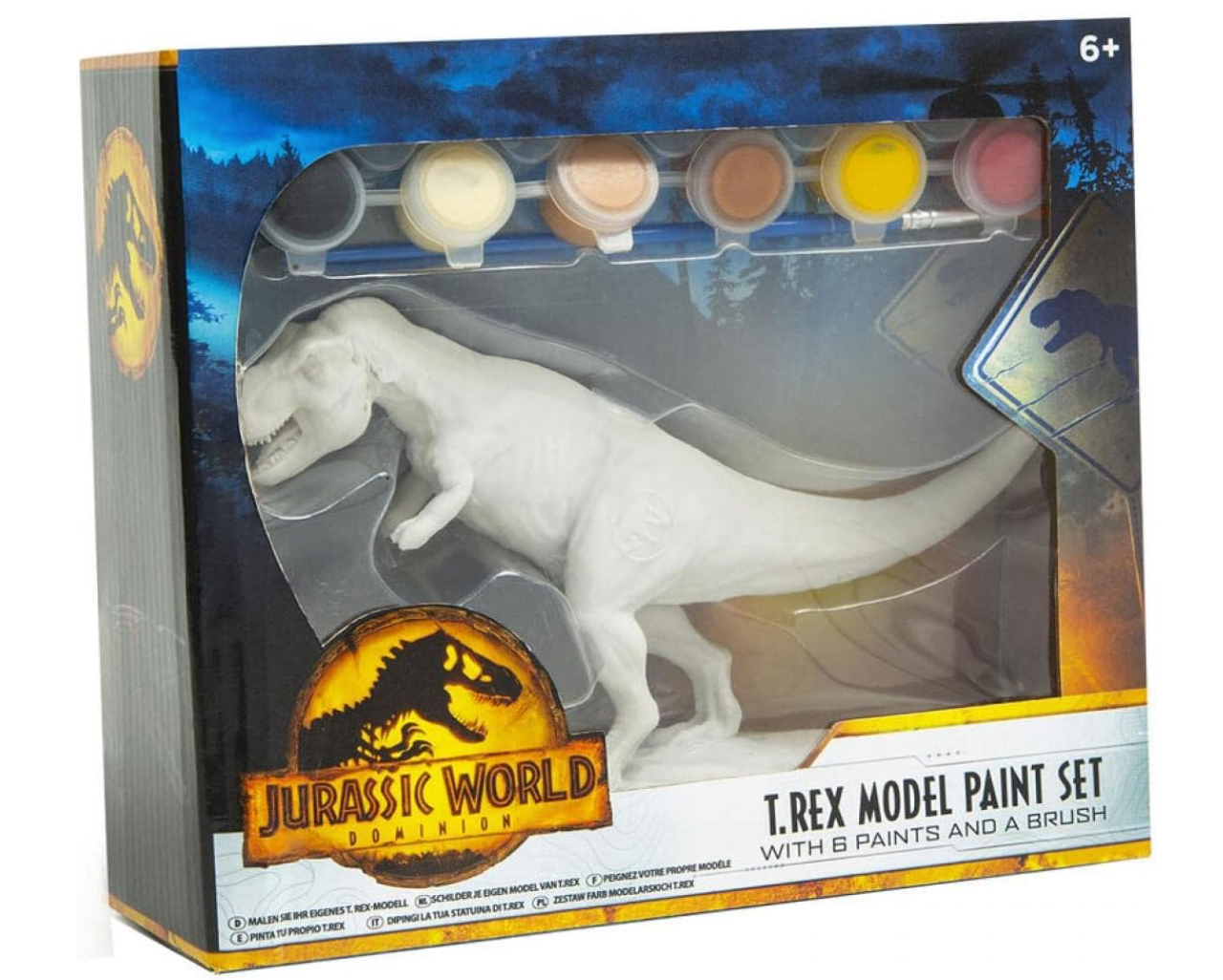 Jurassic World T-Rex Model Paint Set – Paint, Create & Display!