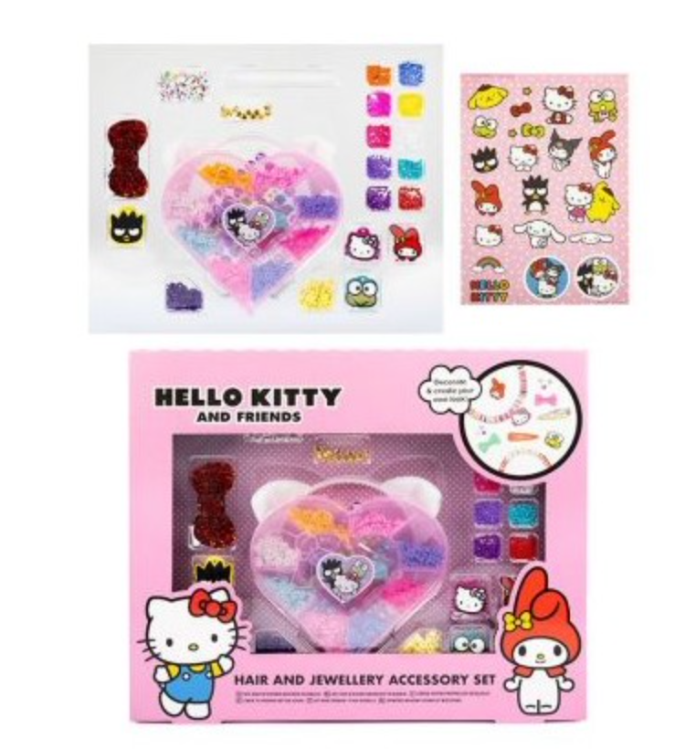 Hello Kitty Beauty & Beads Jewellery Making Kit – Craft Fun for Kids Aged 5+