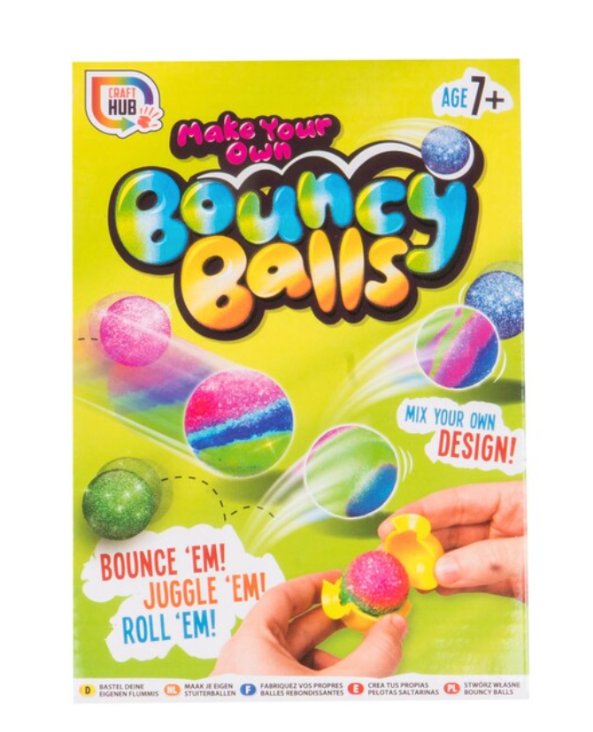 Make Your Own Bouncy Balls – Fun DIY Craft Kit for Kids Aged 7+
