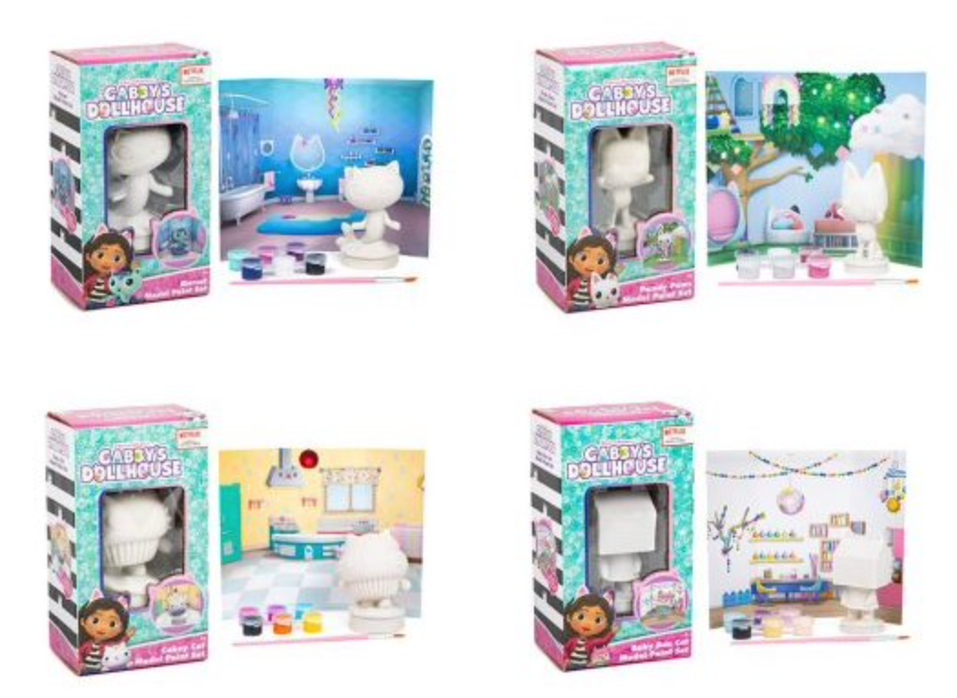 Gabby’s Dollhouse Paint Your Own Figures