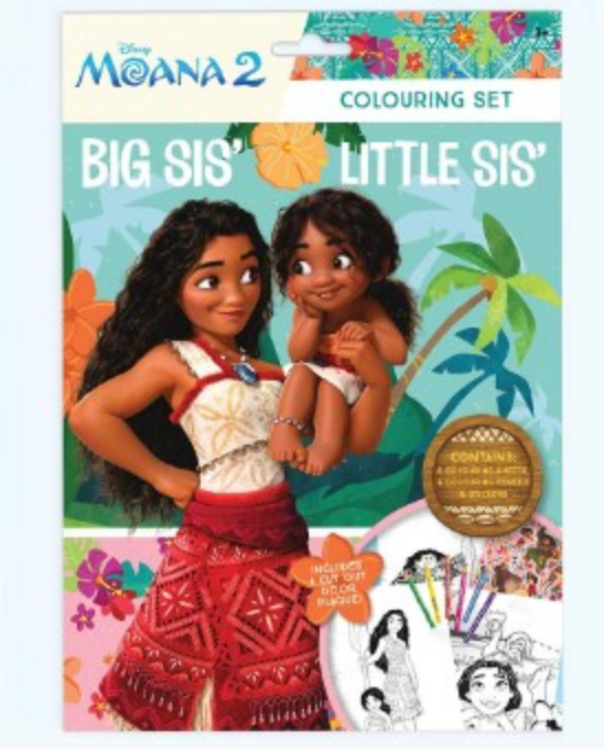 Moana 2 Colouring Set – Creative Fun with Disney’s Moana