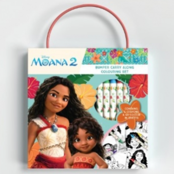 Moana Bumper Carry Along – Mini Arts Set for Creative Fun on the Go