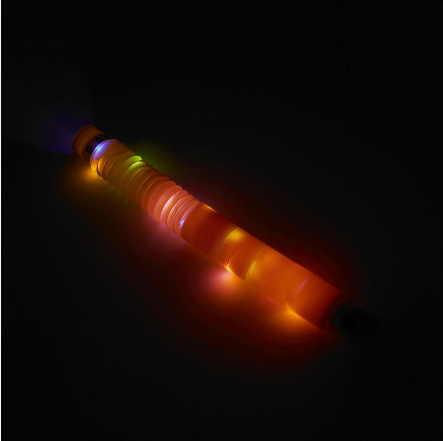 3-Pack Medium Light-Up LED Sensory Pop Tubes – Glow, Twist & Pop Fun for Ages 3+