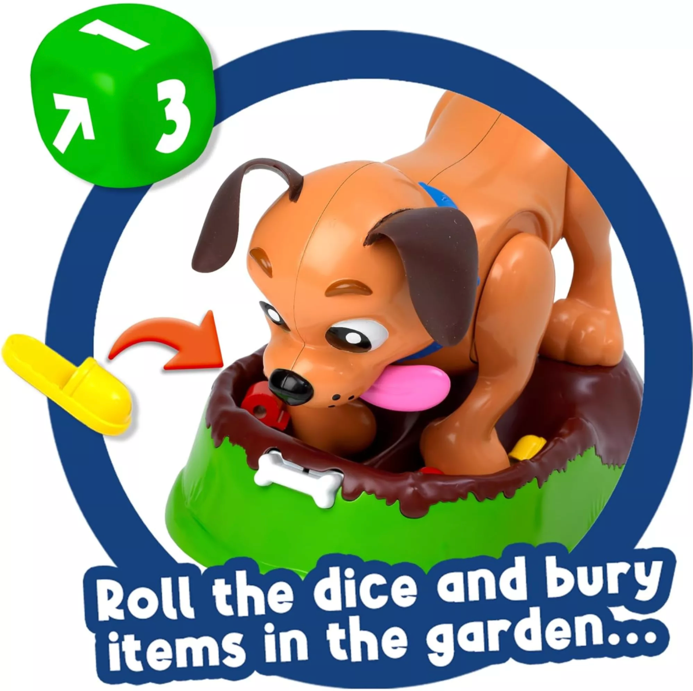 Diggy The Dog: Hide-and-Seek Board Game – Fun Family Game for Kids Aged 3+