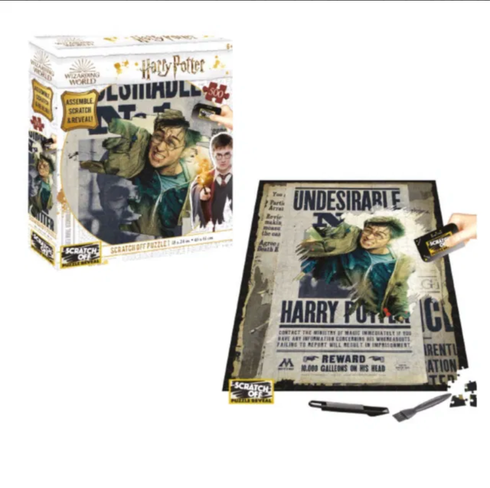 Harry Potter 500-Piece Puzzle – Magical Jigsaw Fun for Fans of All Ages