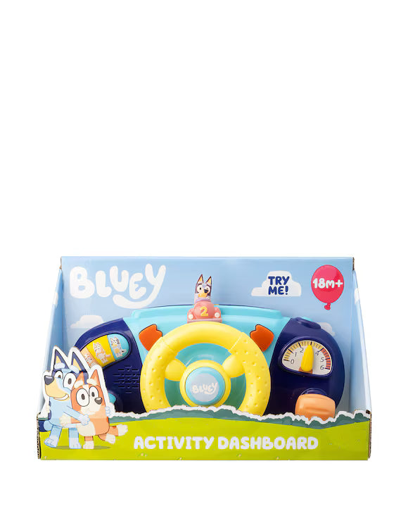 Bluey Activity Driver Dashboard
