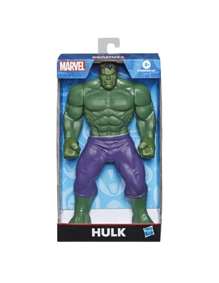Marvel Avengers Hulk Action Figure – 25cm Tall | Poseable Superhero Toy for Kids | Classic Hulk Smash Design
