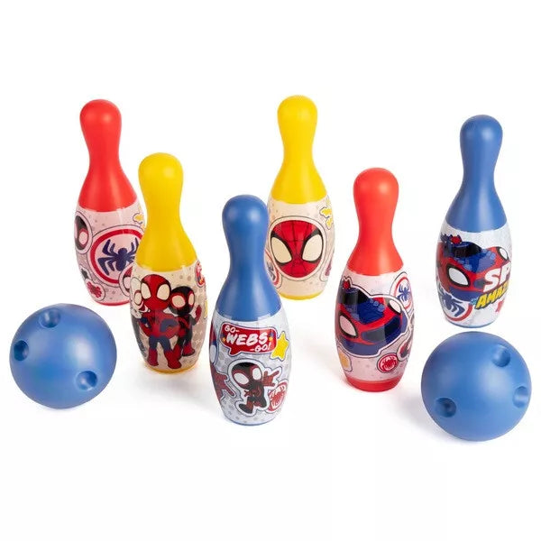 Marvel Spidey and His Amazing Friends Spidey Bowling Set – Fun Action Bowling Game for Kids