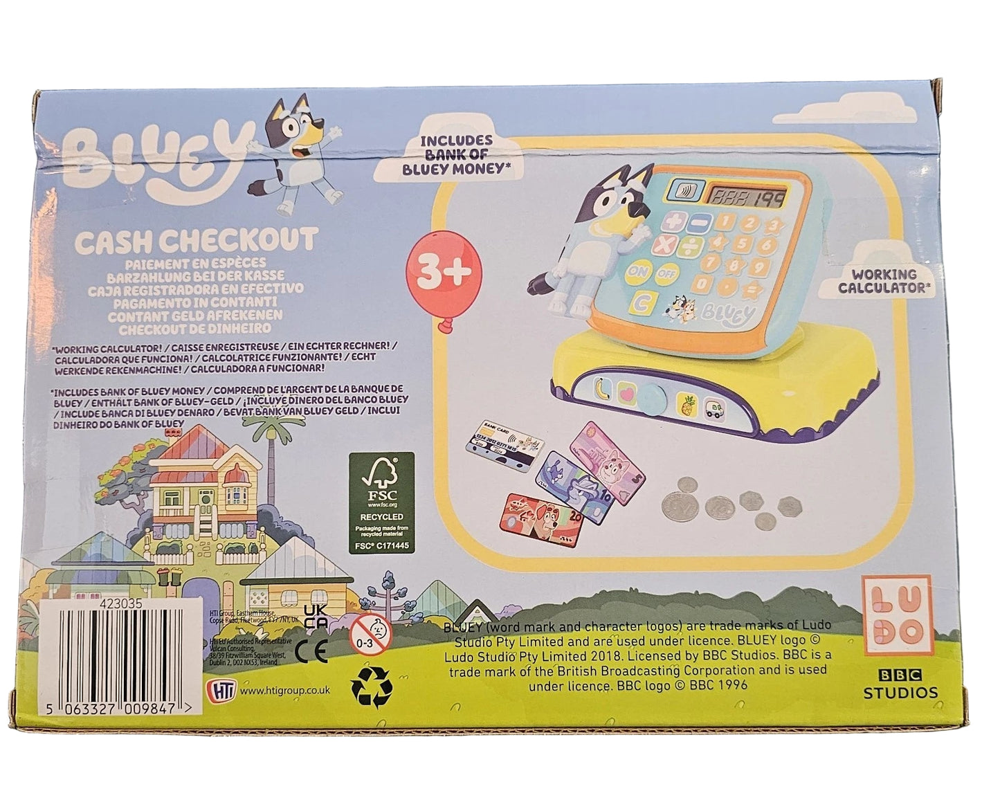 Bluey Cash Checkout – Interactive Roleplay Toy for Kids