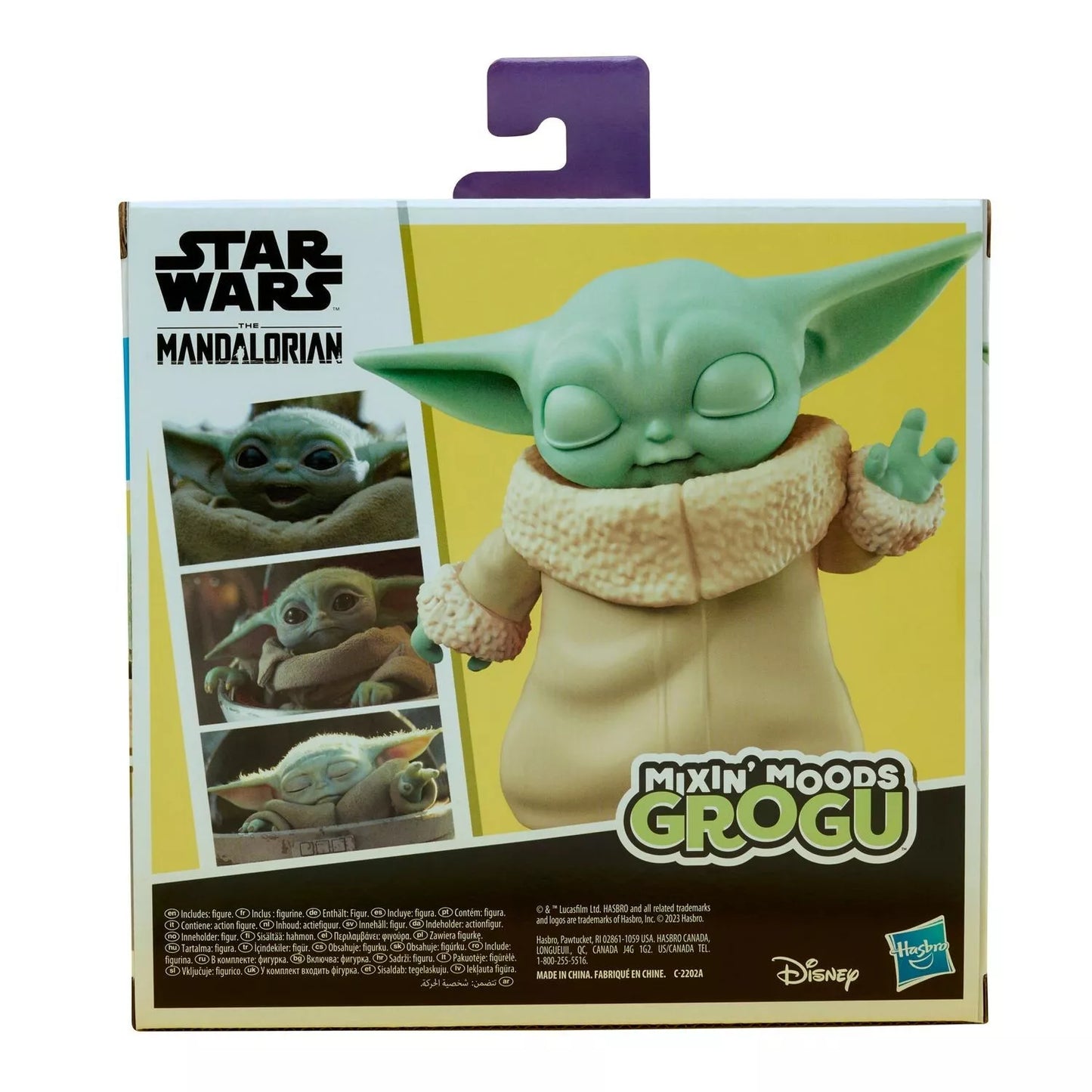 Star Wars Mixin’ Moods Grogu Figure – 5″ Expression-Moldable Grogu with 20+ Poseable Faces (Ages 4+)