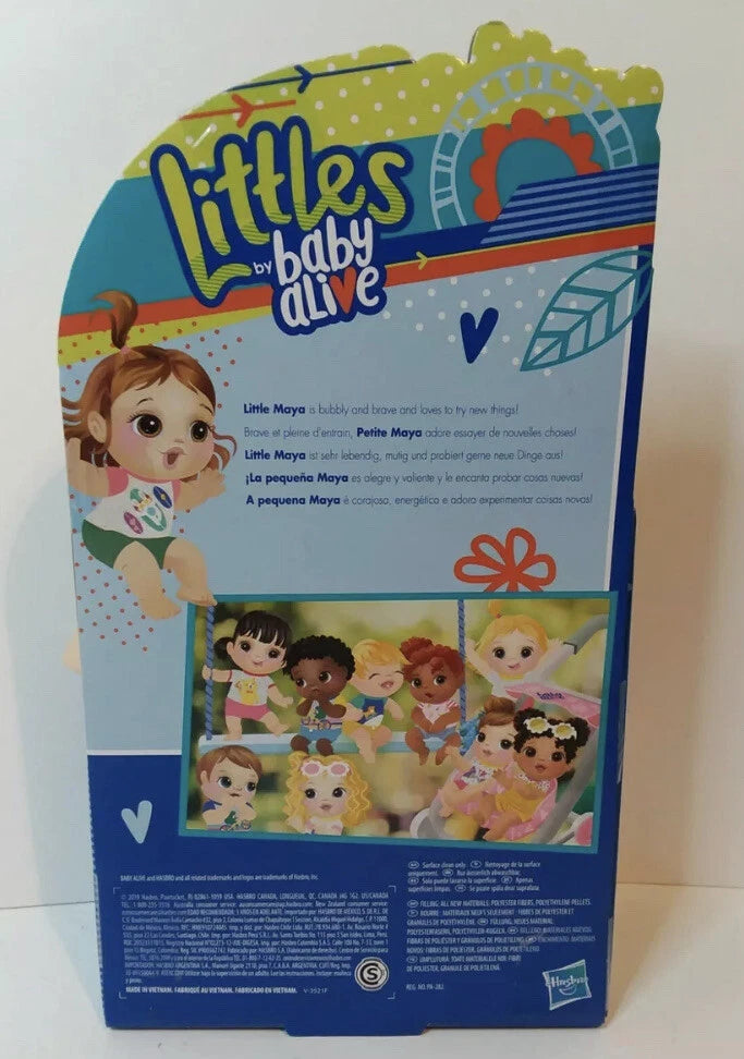 Baby Alive Little Dolls Assortment, Mini Baby Dolls for Kids | 15x6.5x28cm | Ages 3+