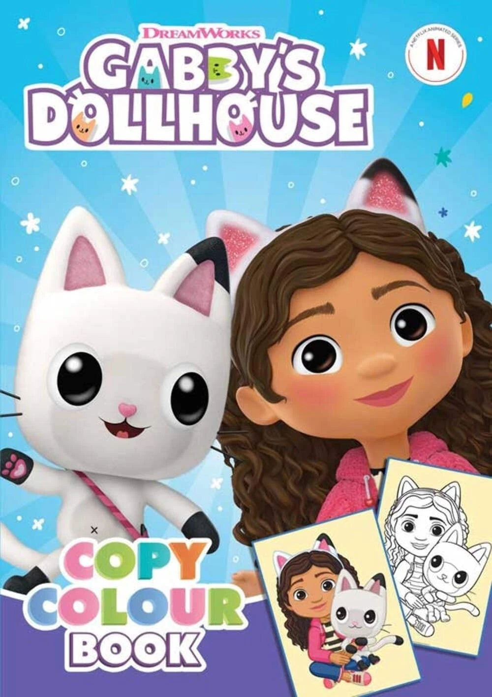Gabby's Dollhouse Colouring Book – Creative Fun for Kid