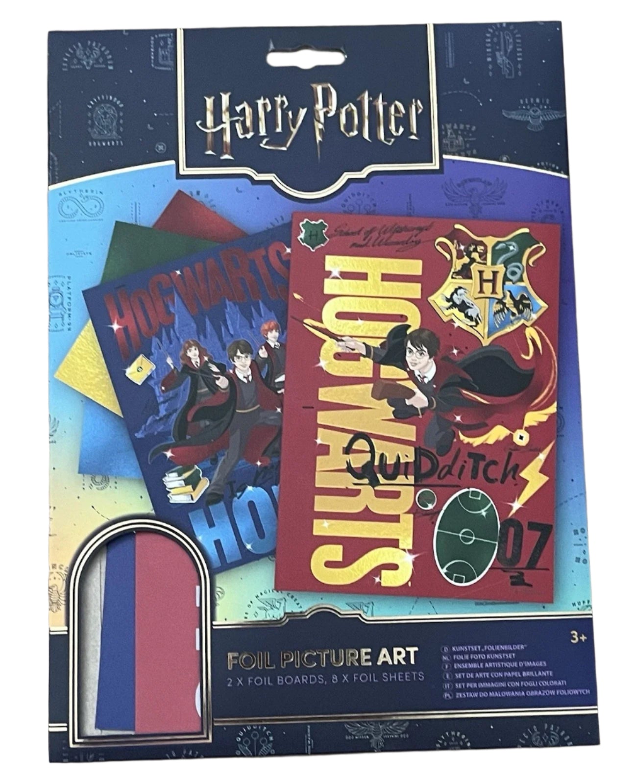 Harry Potter Foil Picture Art Kit – Magical DIY Craft Activity for Kids & Fans