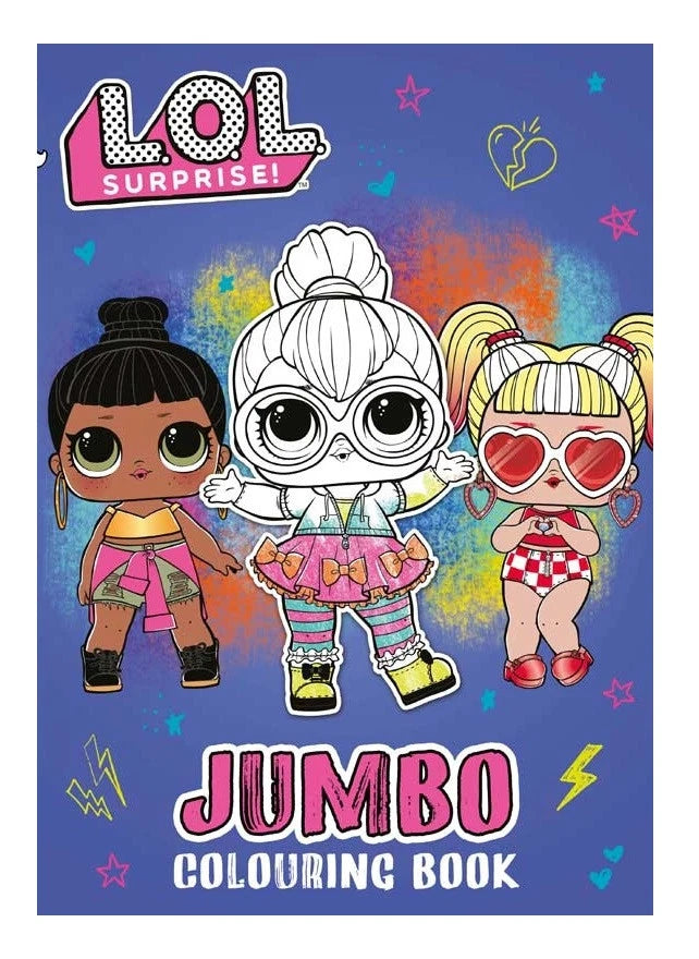 L.O.L. Surprise! Jumbo Colouring Book – Big Pages, Big Fun for Little Artists