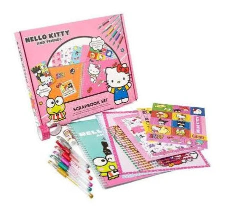 Hello Kitty Scrapbook Set – Cute & Creative Keepsake Craft Kit for Kids
