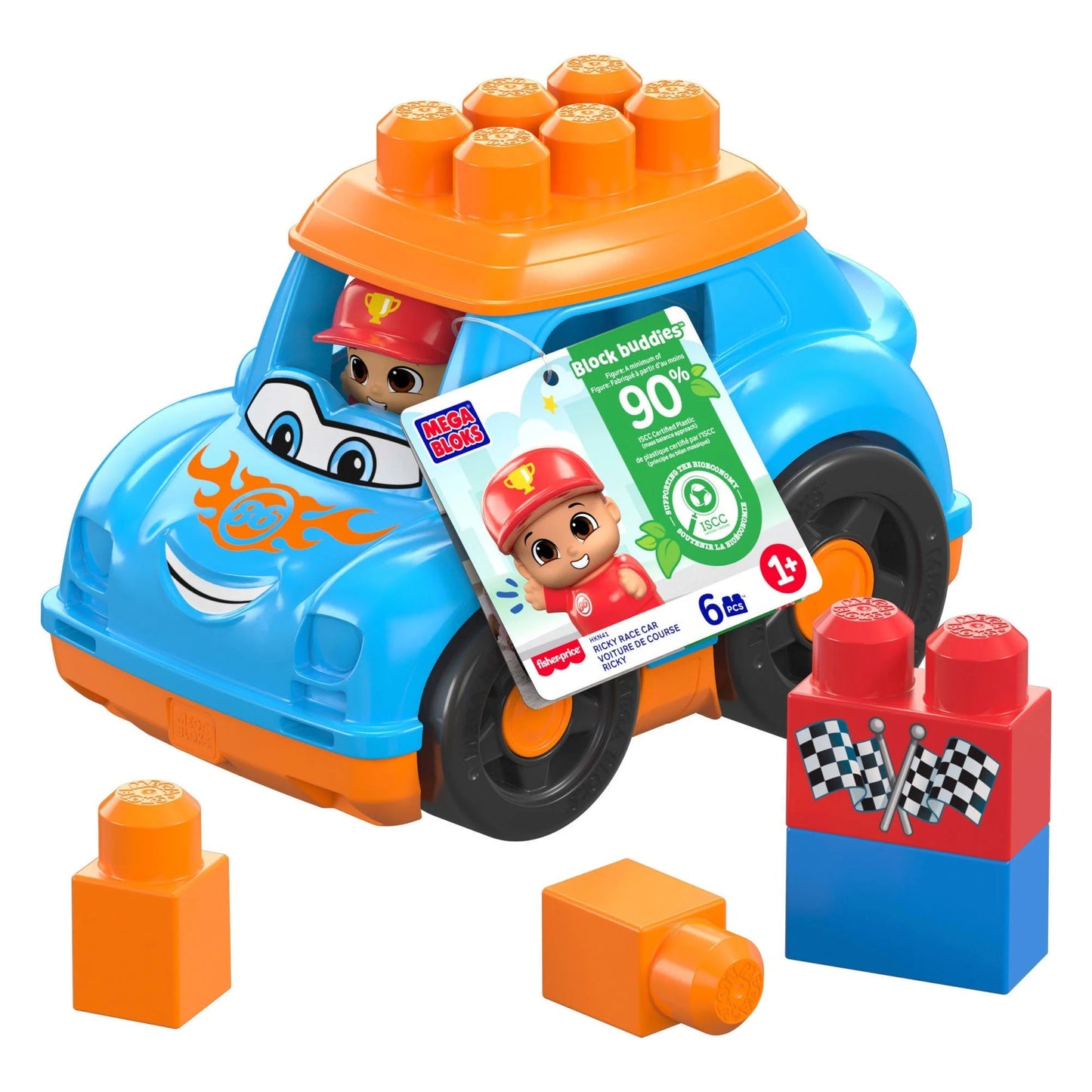 Mega Bloks Lil Vehicles – Rolling Block Buddy Playset