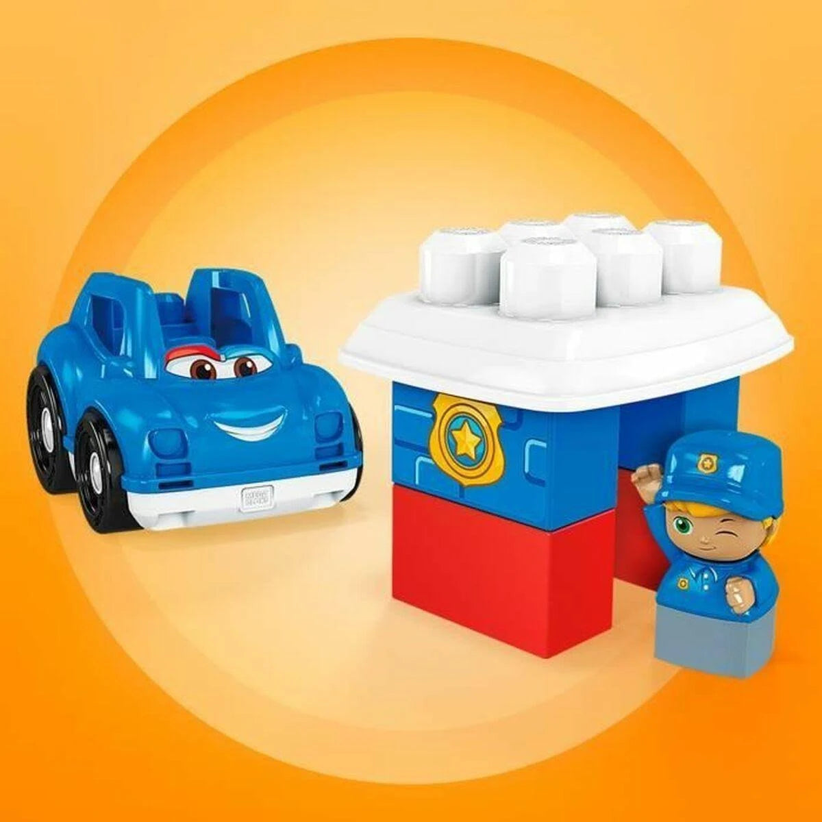 Mega Bloks Lil Vehicles – Rolling Block Buddy Playset