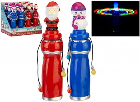 The Elf on the Spin Bulb LED Wand – Festive Light-Up Christmas Toy & Stocking Filler