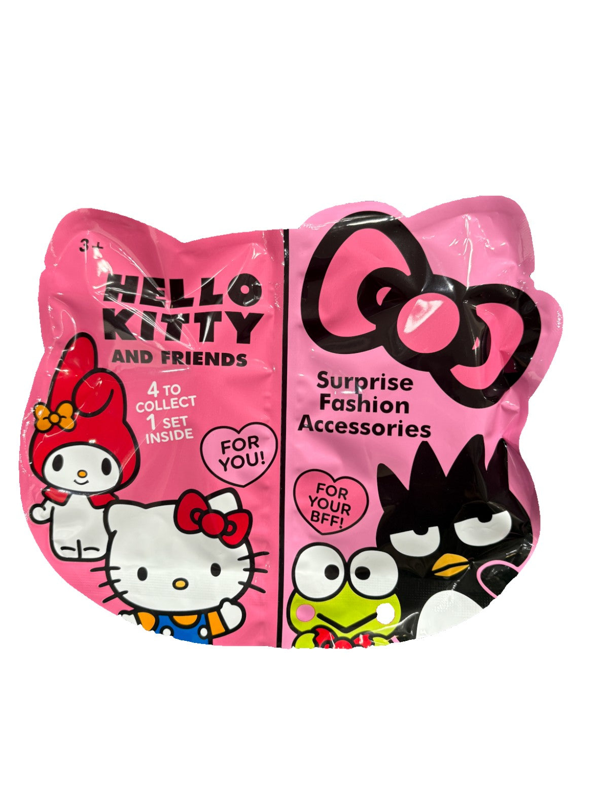 Hello Kitty and Friends Surprise Fashion Accessories in Bag – Mystery Collectible Set for Kids with Cute Accessories & Stylish Bag
