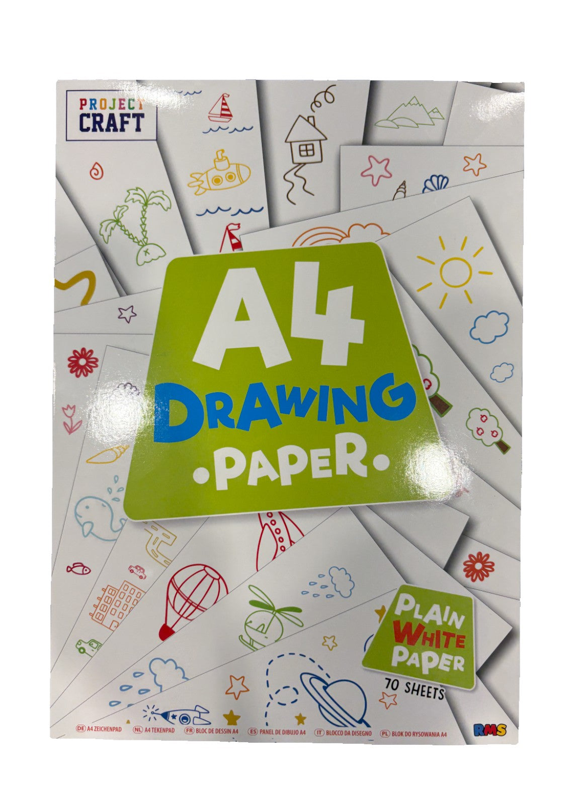 Creativity with the Buystarget 70 Sheets A4 Sketch Drawing Pad