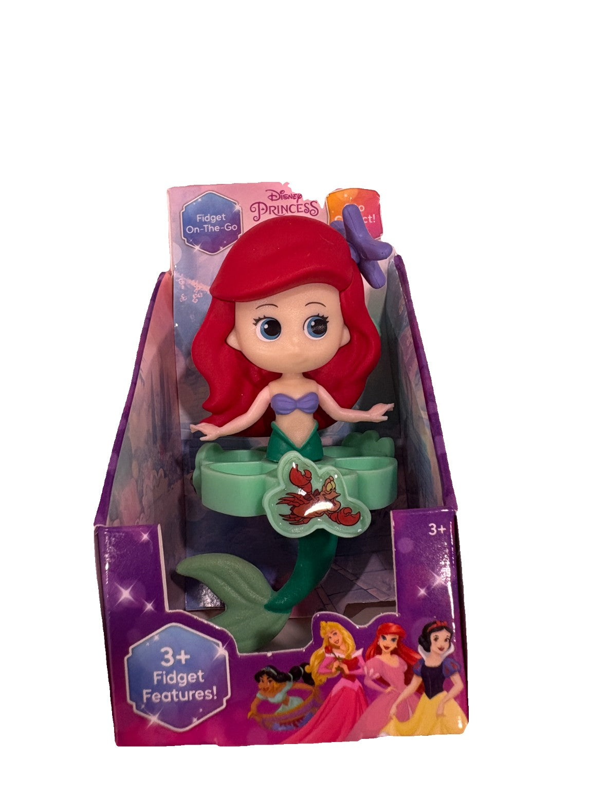Assorted Disney Princess Fidget Dolls – Sensory Fun Meets Magical Play!
