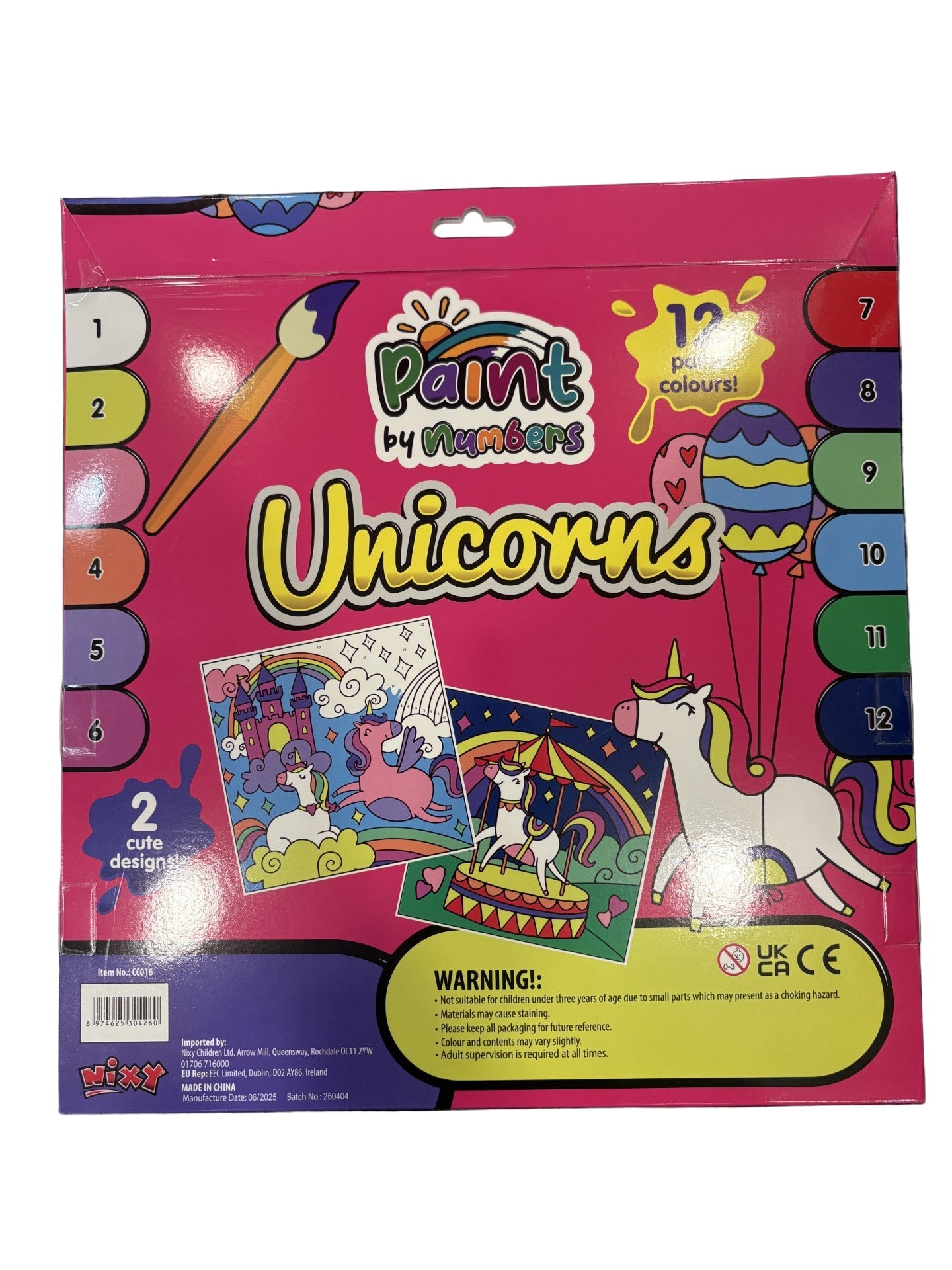 Paint by Number ā Unicorn Creative Art Kit for Kids & Beginners