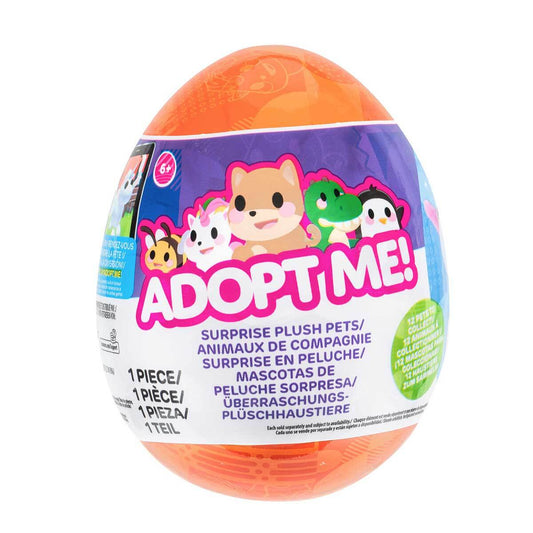 Adopt Me Surprise Plush 2.0 – Collectible Plush Pets with Virtual Item Code & Adoption Certificate