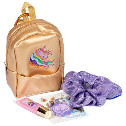 gold unicorn mini backpack Unicorn Academy Stationery Backpack Surprise – Magical Stationery Set – H2B TOYS Limited
