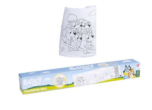 Bluey Colouring Roll – Creative Activity Set for Kids 🎨🐾