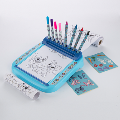 Disney Stitch Roll & Go Colouring Station
