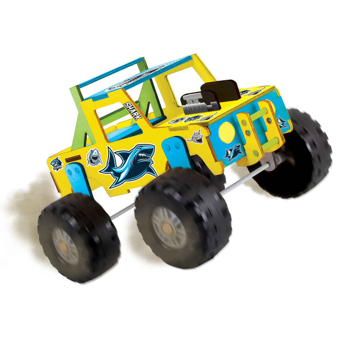 Paint and Build Your Own Monster Truck Craft Kit – Creative Fun for Kids