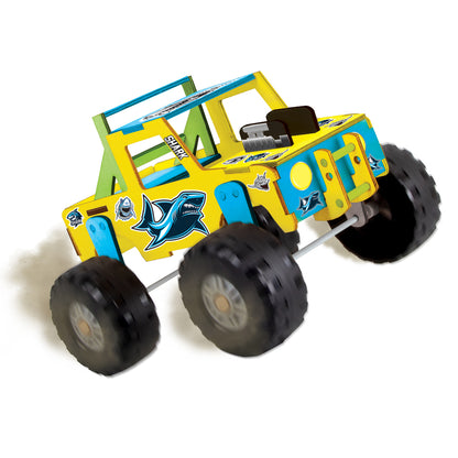 Paint and Build Your Own Monster Truck Craft Kit – Creative Fun for Kids
