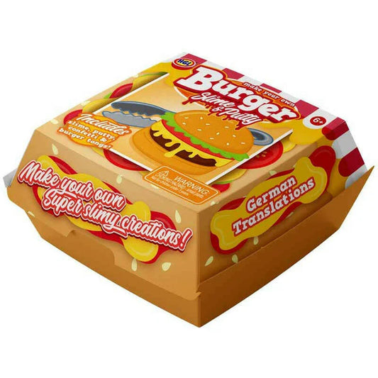 Make Your Own Burger Slime & Putty Kit – Sensory Play Food Fun for Kids