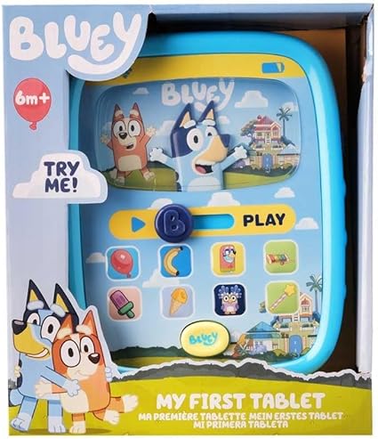 Bluey Tablet | Interactive Learning Toy for Babies & Toddlers