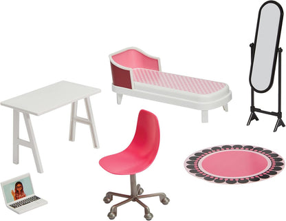 Miraculous Marinette Bedroom & Balcony 2-in-1 Play Set – Transforming Playhouse for Fans of Miraculous Ladybug!