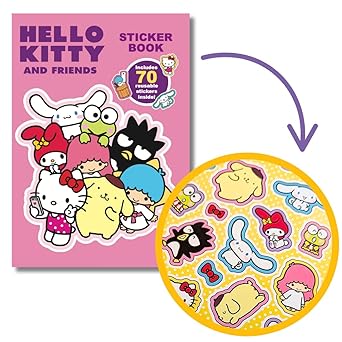 Hello Kitty Sticker Book – Fun and Creative Sticker Play for Kids